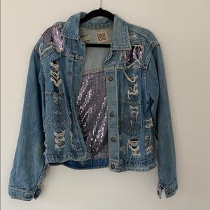 Furst of a kind custom denim jacket